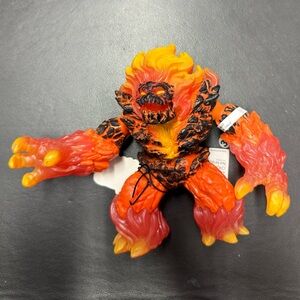 Flame Monster Action Figure - Orange and Yellow